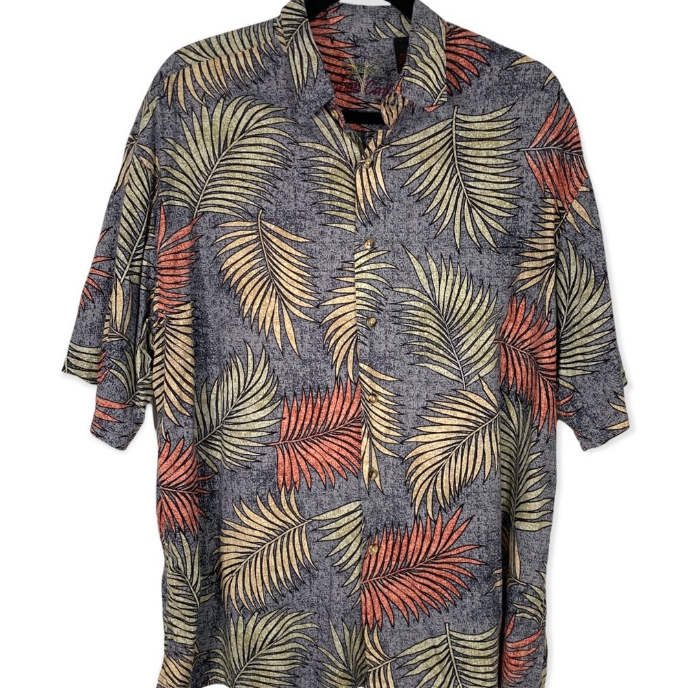Bamboo Cay Short Sleeve Shirt Size Large